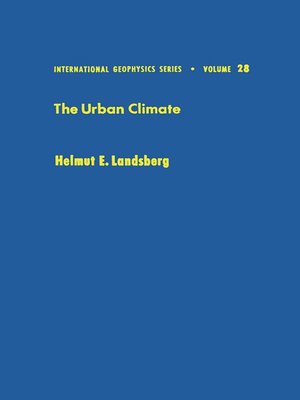 cover image of The Urban Climate